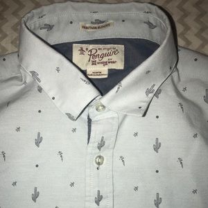 Penguin button up